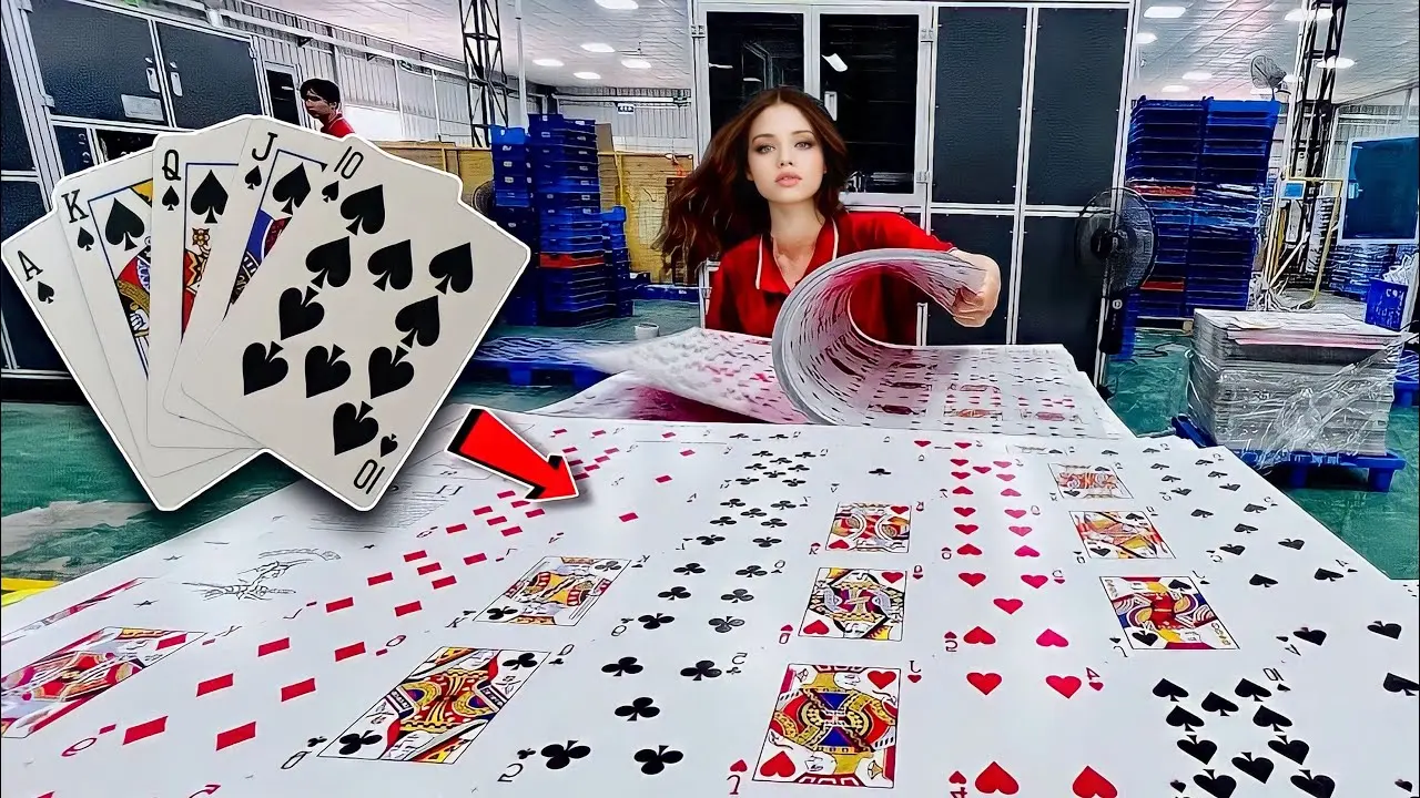 The Craftsmanship Behind Poker Card Production Revealed
